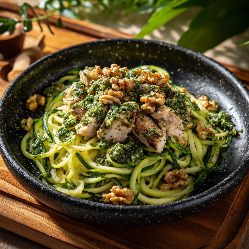 Zucchini Noodles with Chicken