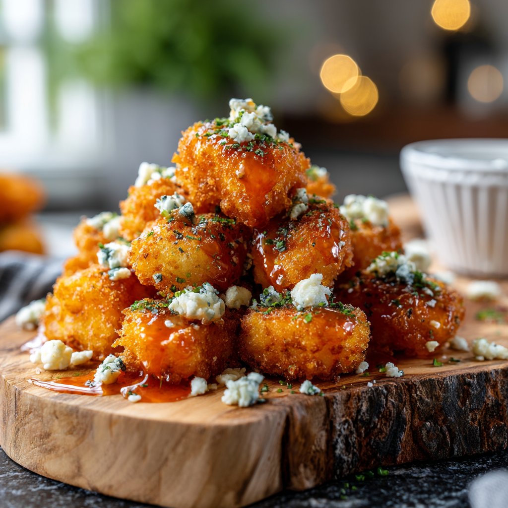 Buffalo Airfryer Potato Bites