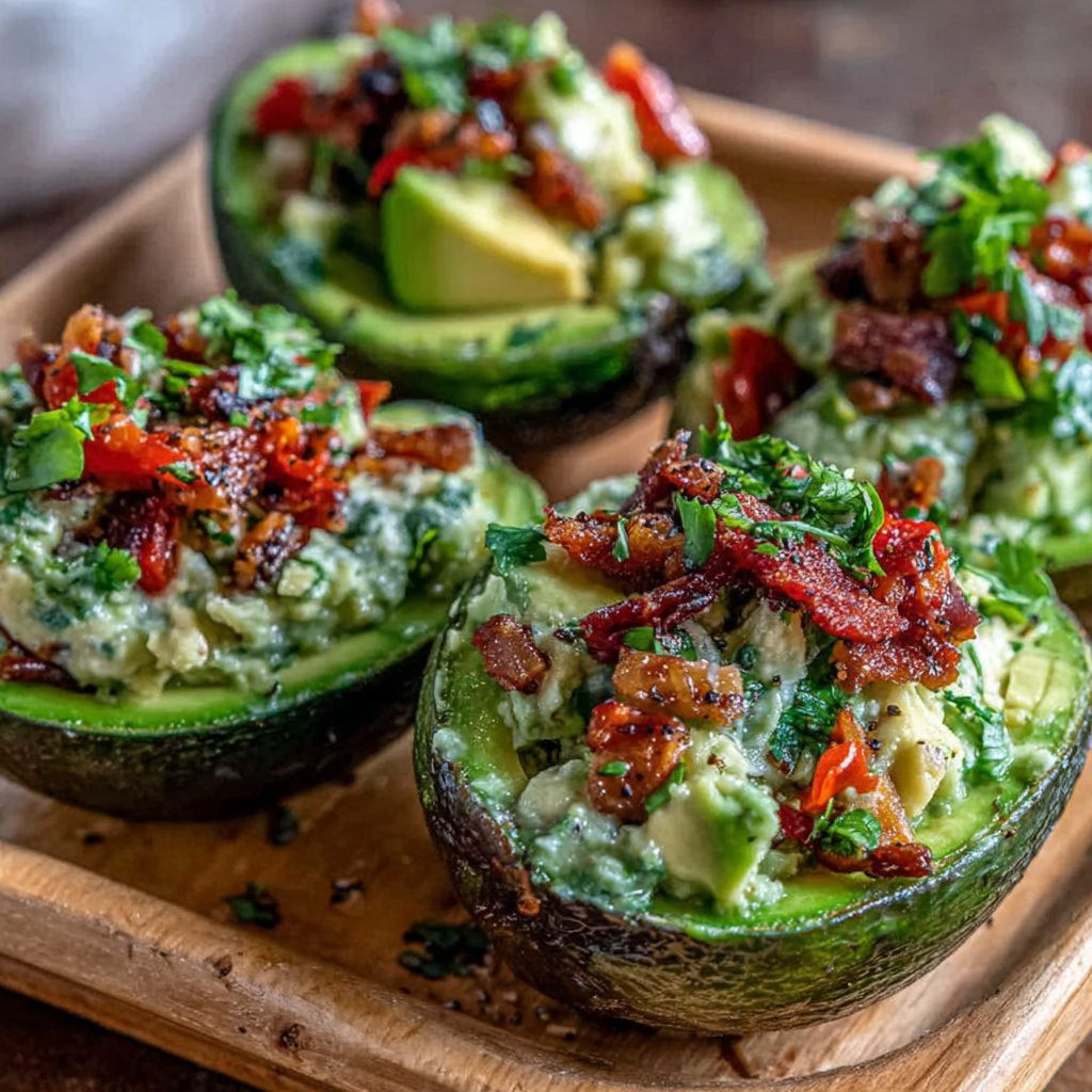 Stuffed Avocado Lunch Cups
